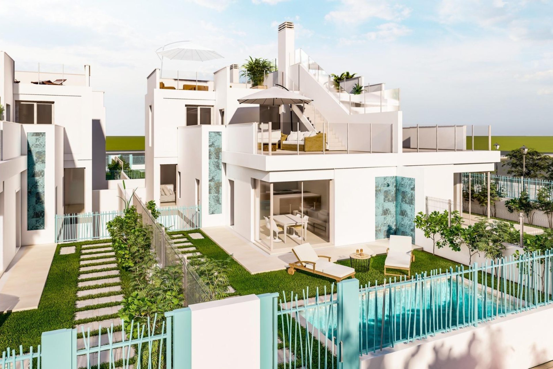 Новое здание - Villa - Los Alcázares - Torre del Rame
