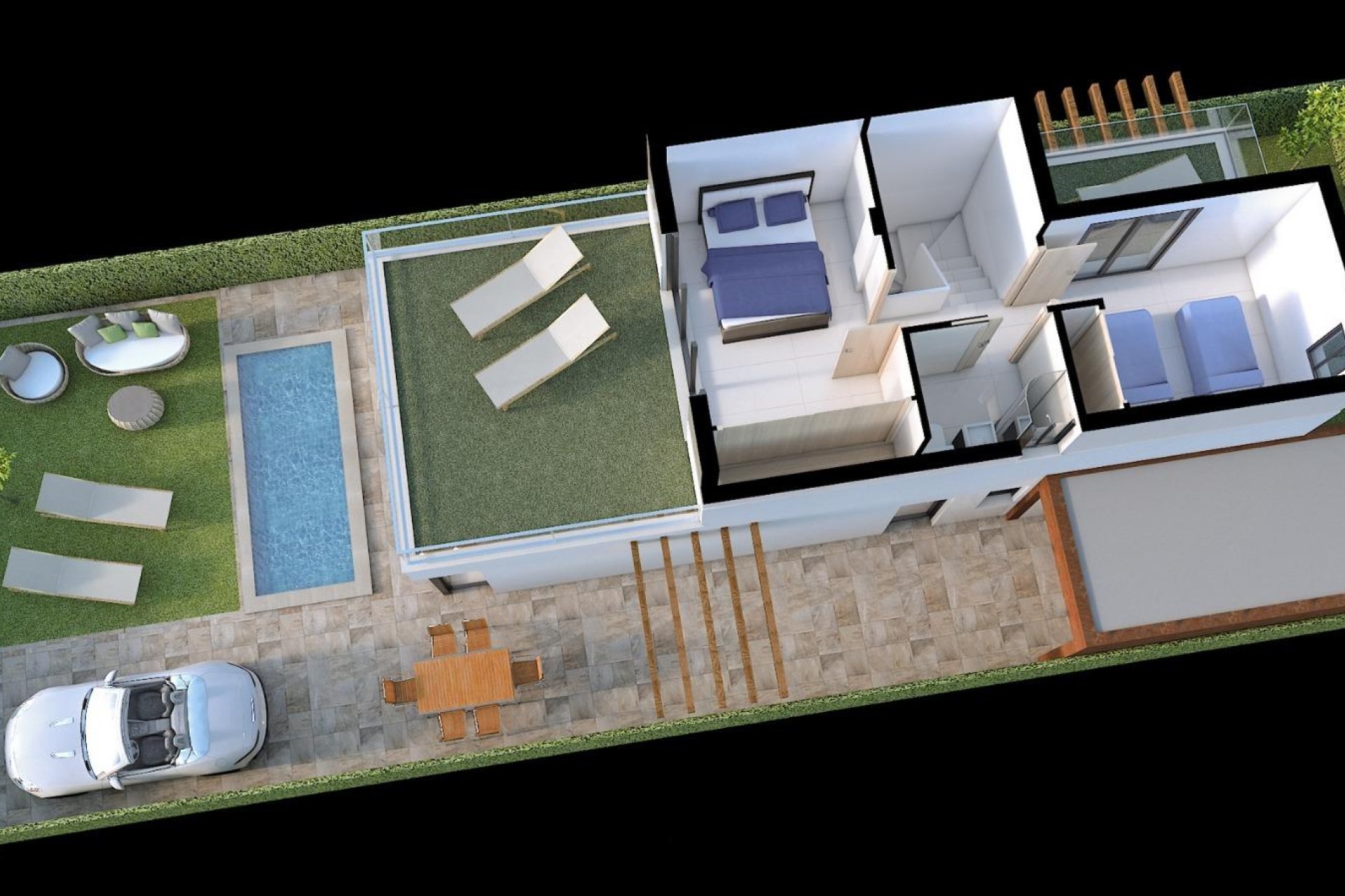 Новое здание - Villa - Los Alcázares - Torre del Rame