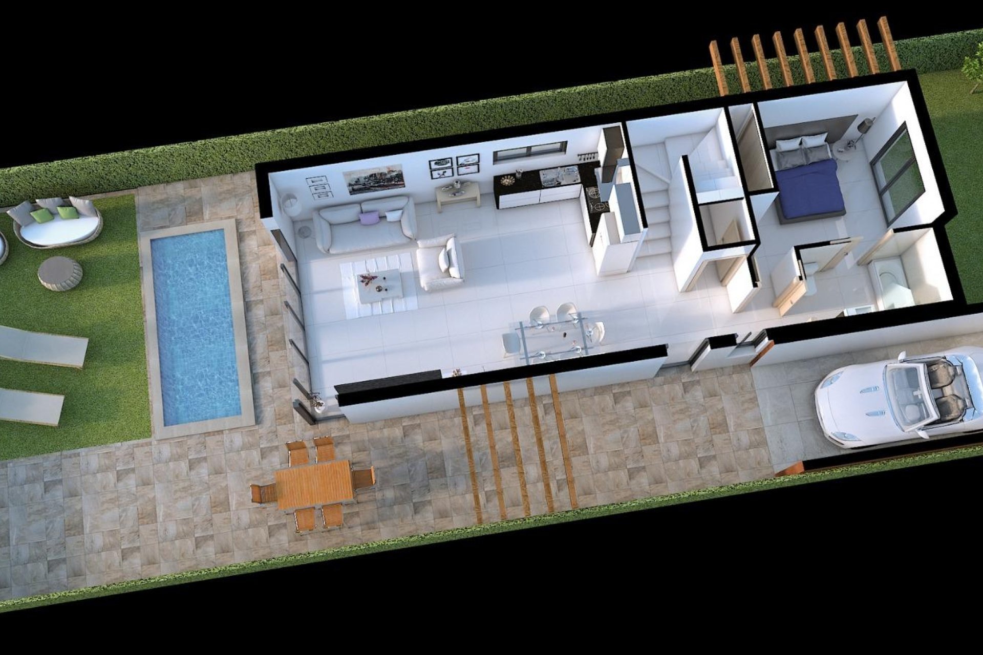 Новое здание - Villa - Los Alcázares - Torre del Rame