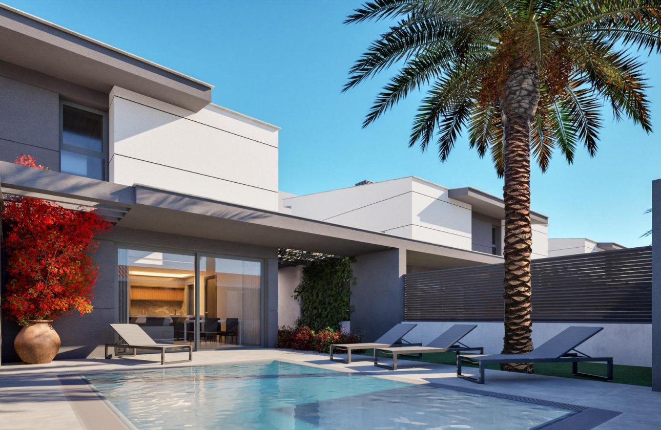 Новое здание - Villa - Los Nietos - Los Nietos playa