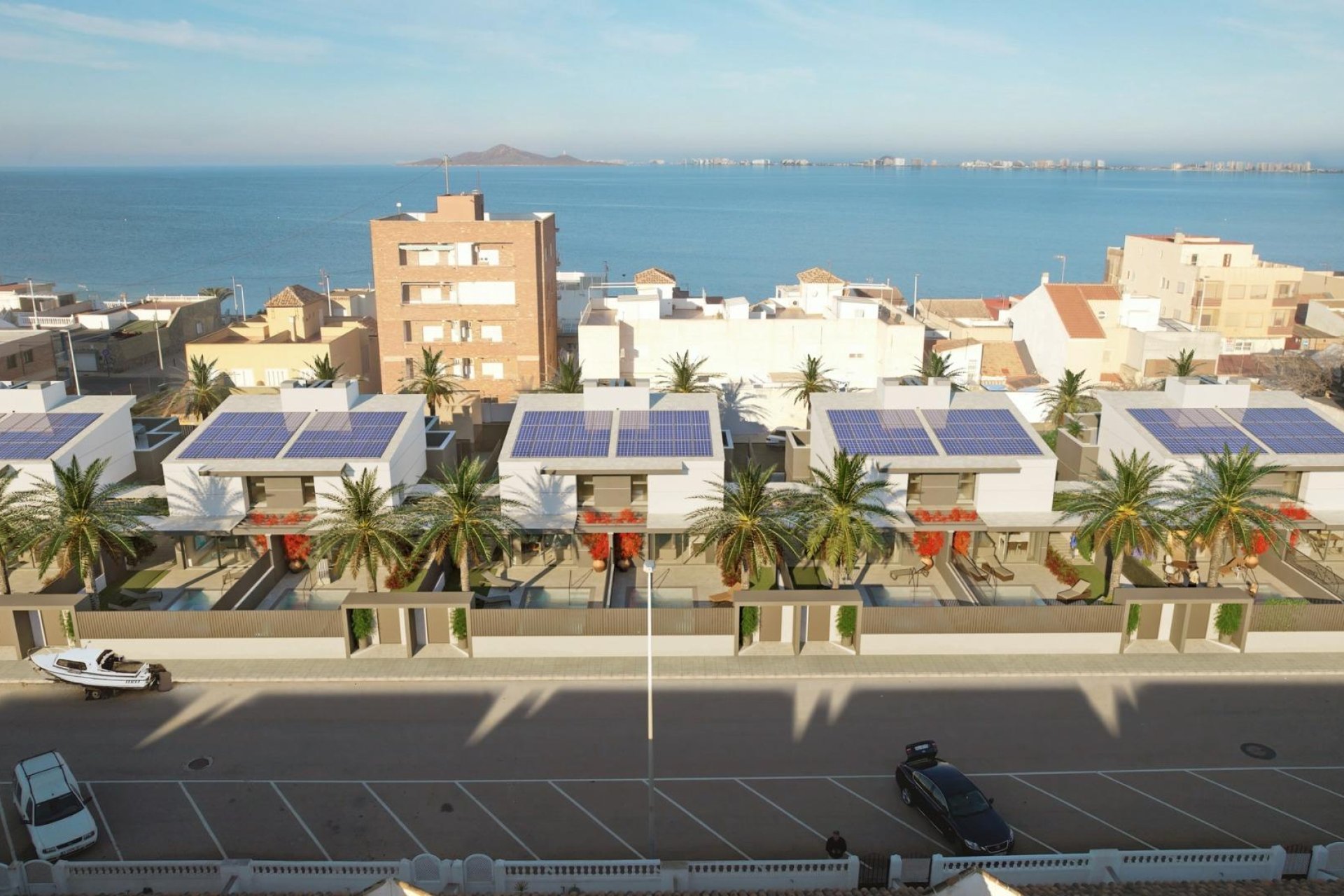 Новое здание - Villa - Los Nietos - Los Nietos playa