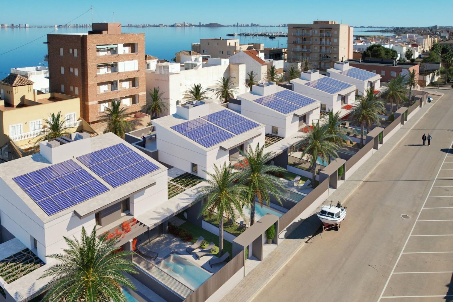 Новое здание - Villa - Los Nietos - Los Nietos playa