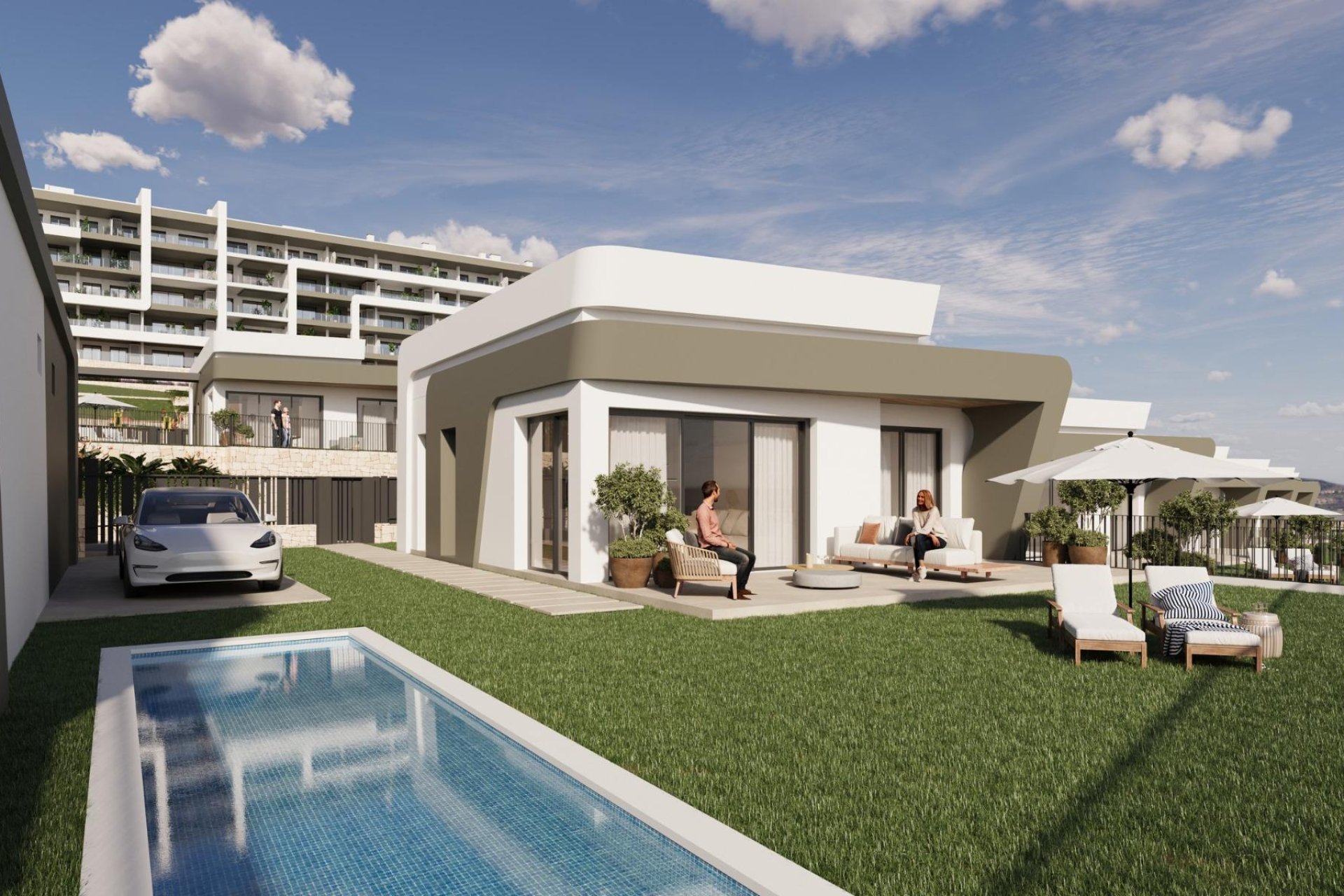 Новое здание - Villa - Mutxamel - Bonalba-cotoveta