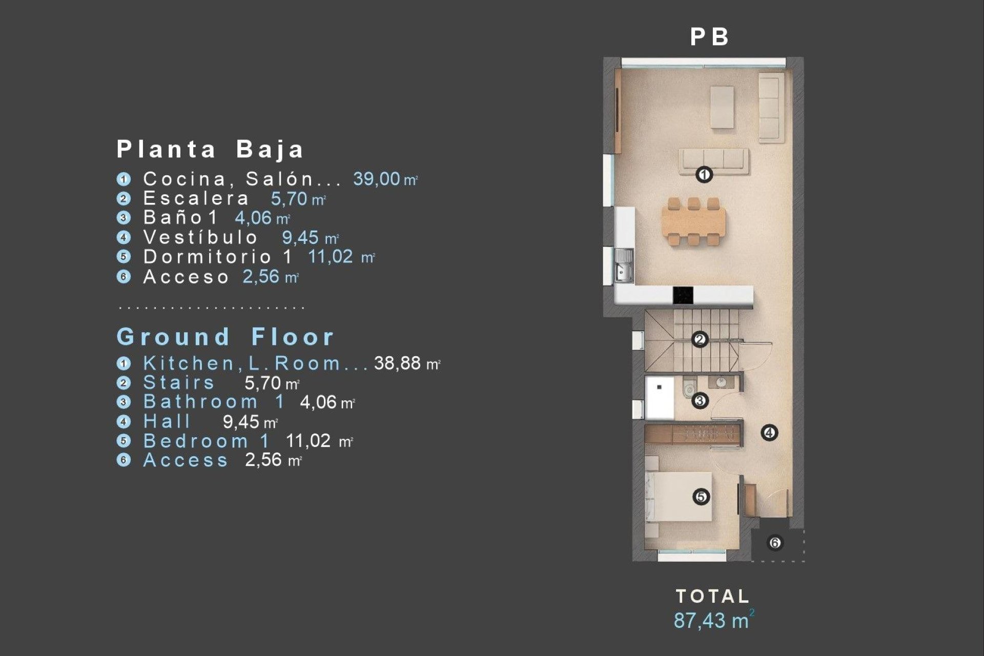 Новое здание - Villa - Orihuela Costa - Las Filipinas