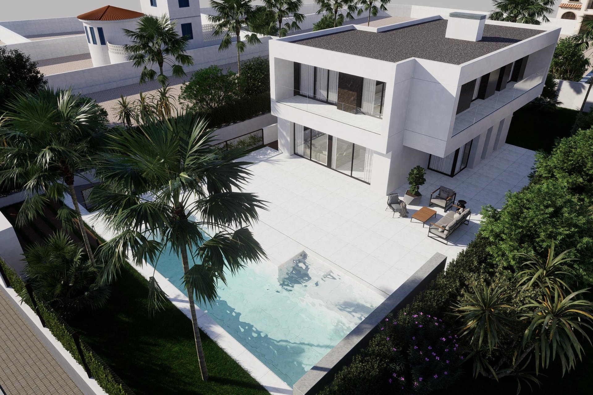 Новое здание - Villa - Orihuela Costa