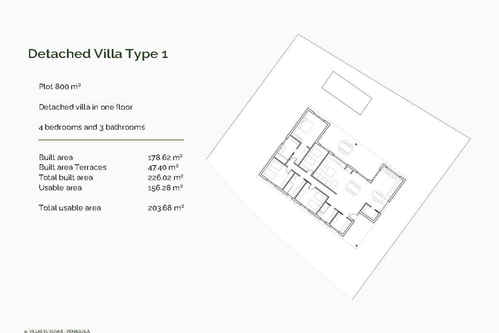 Новое здание - Villa - Penaguila - El Olivar