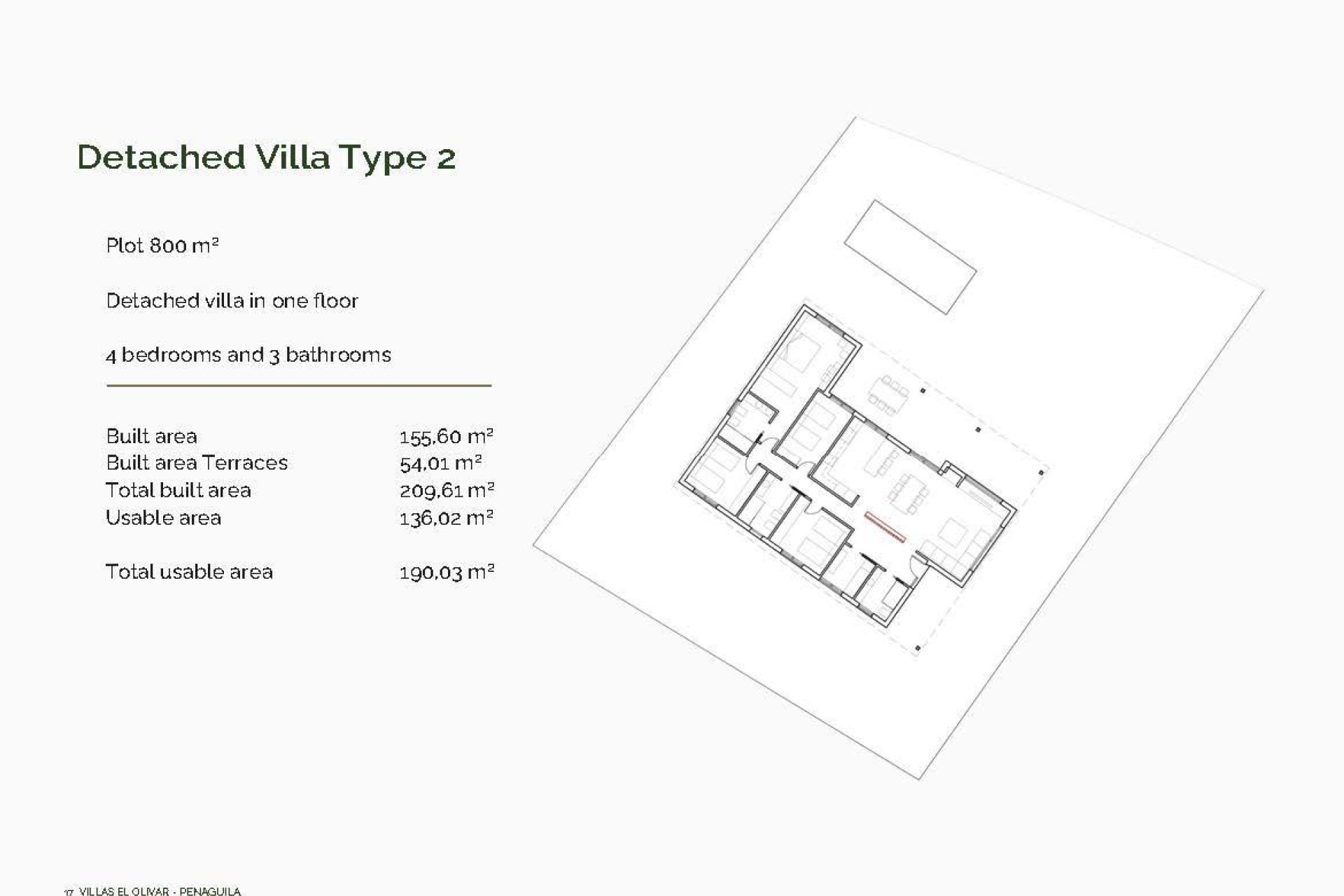 Новое здание - Villa - Penaguila - El Olivar