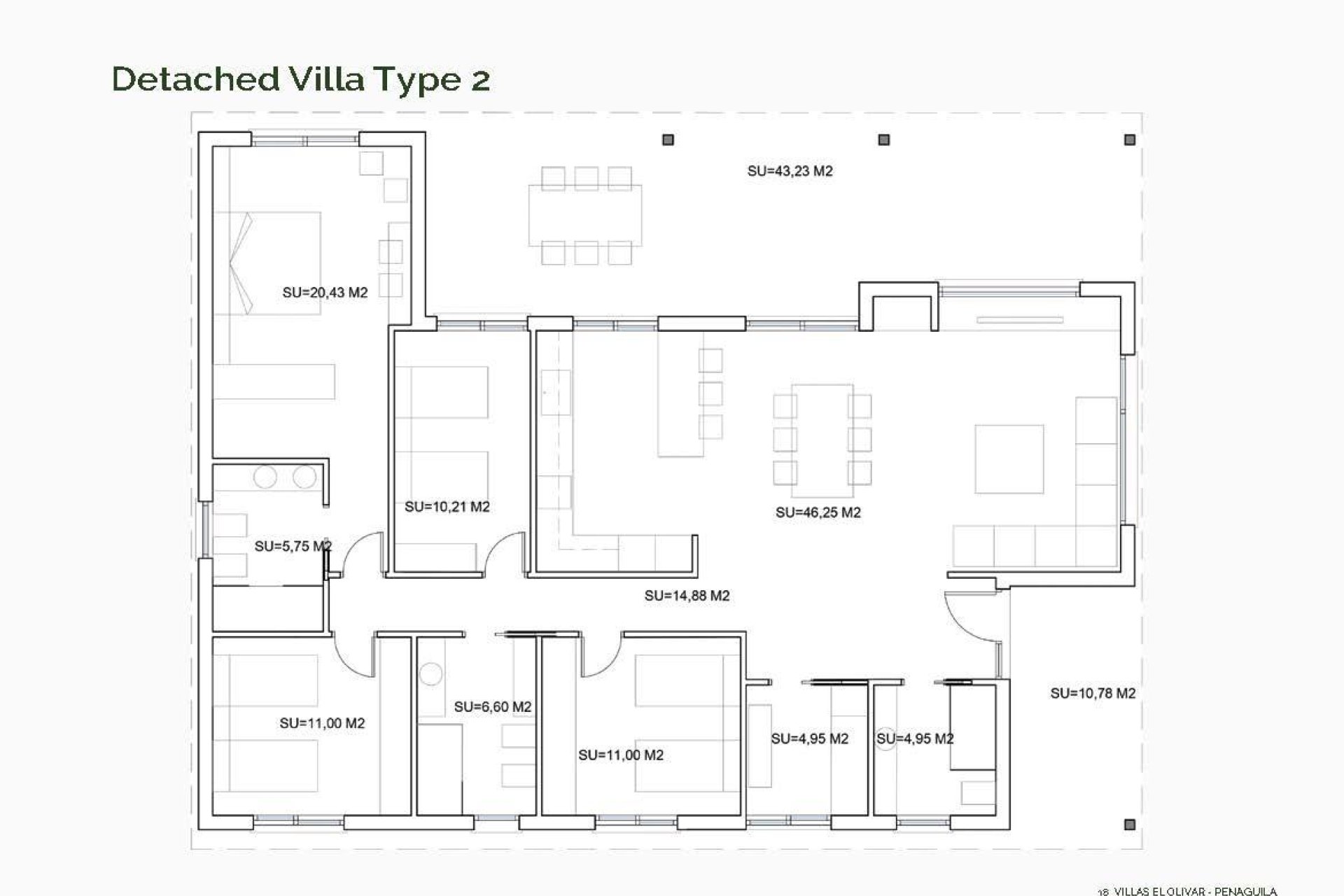Новое здание - Villa - Penaguila - El Olivar