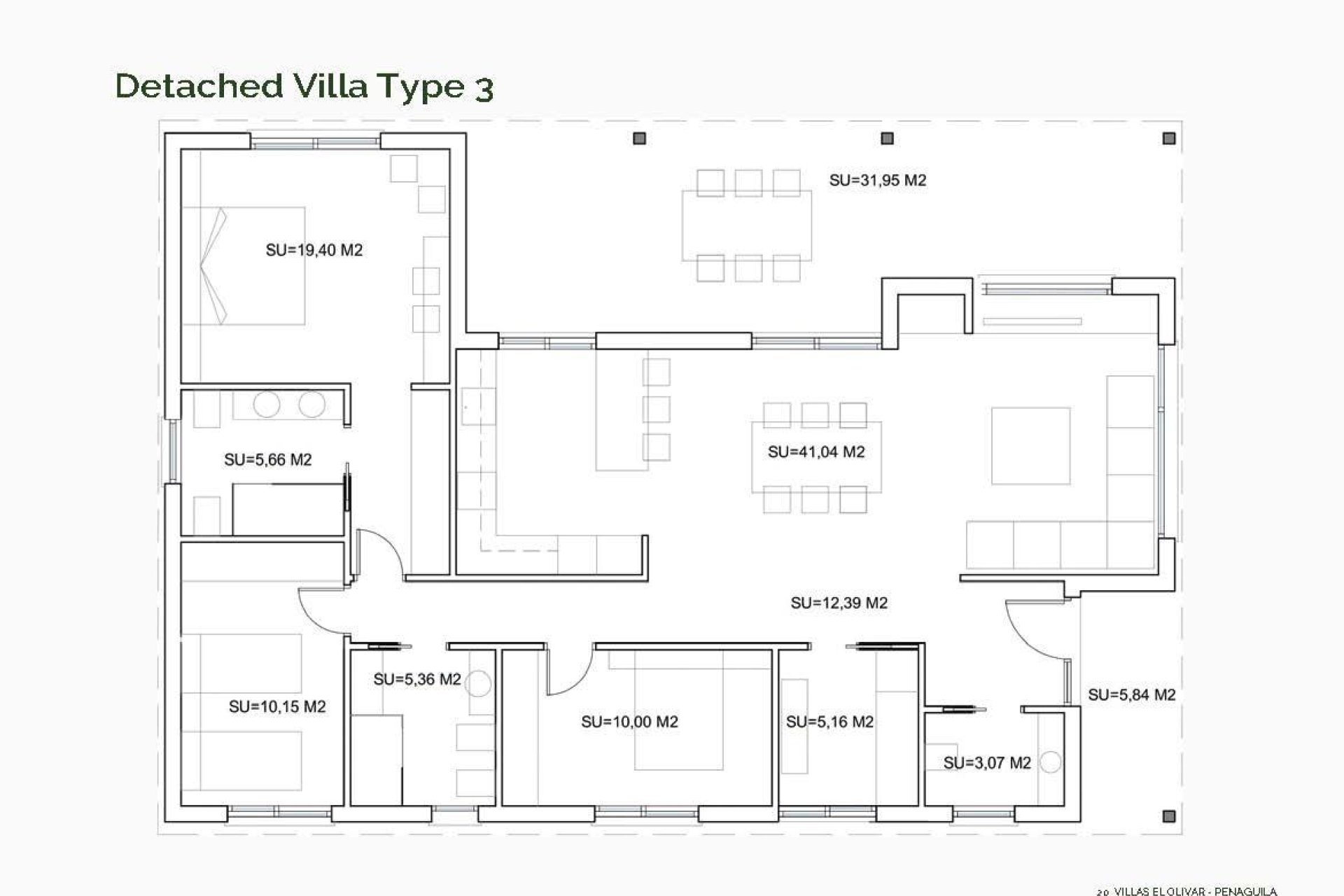 Новое здание - Villa - Penaguila - El Olivar