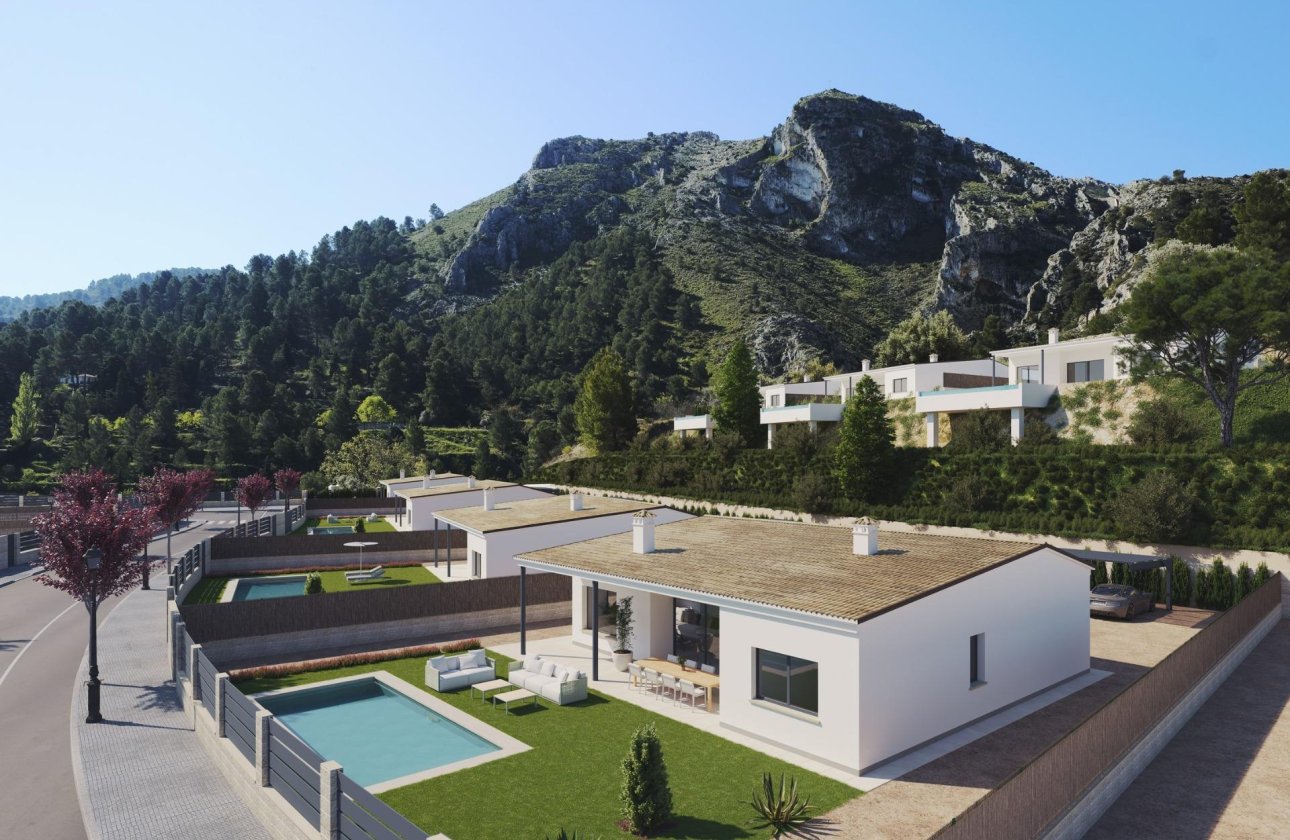 Новое здание - Villa - Penaguila - El Olivar