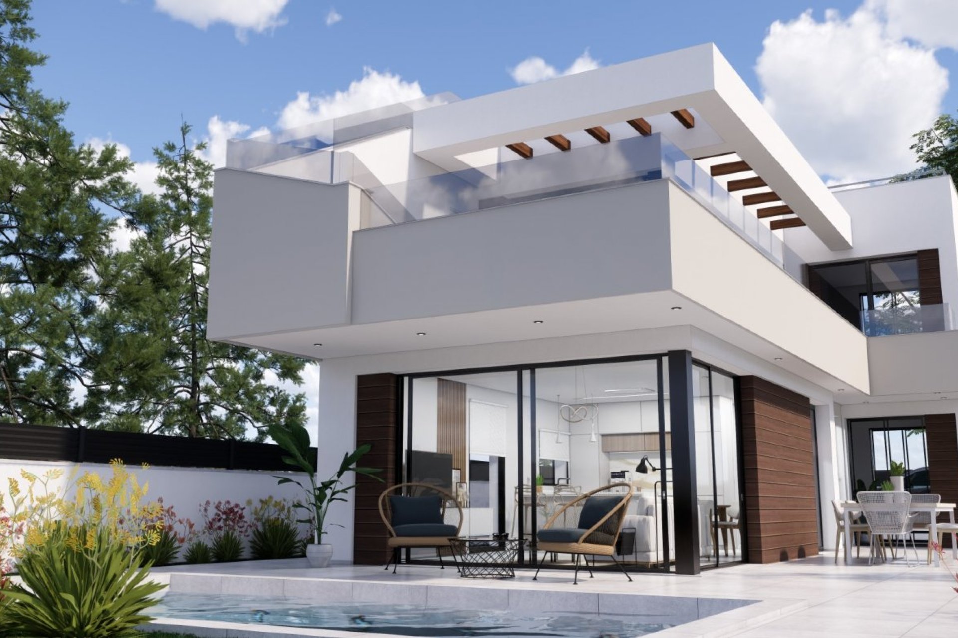 Новое здание - Villa - Pilar de la Horadada