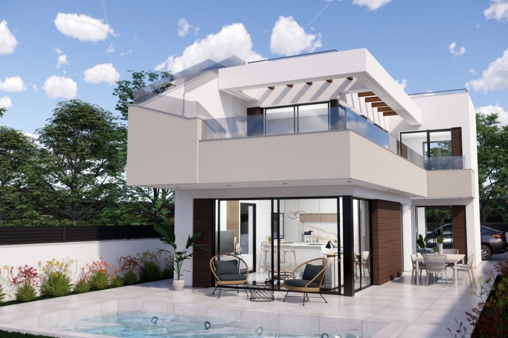 Новое здание - Villa - Pilar de la Horadada