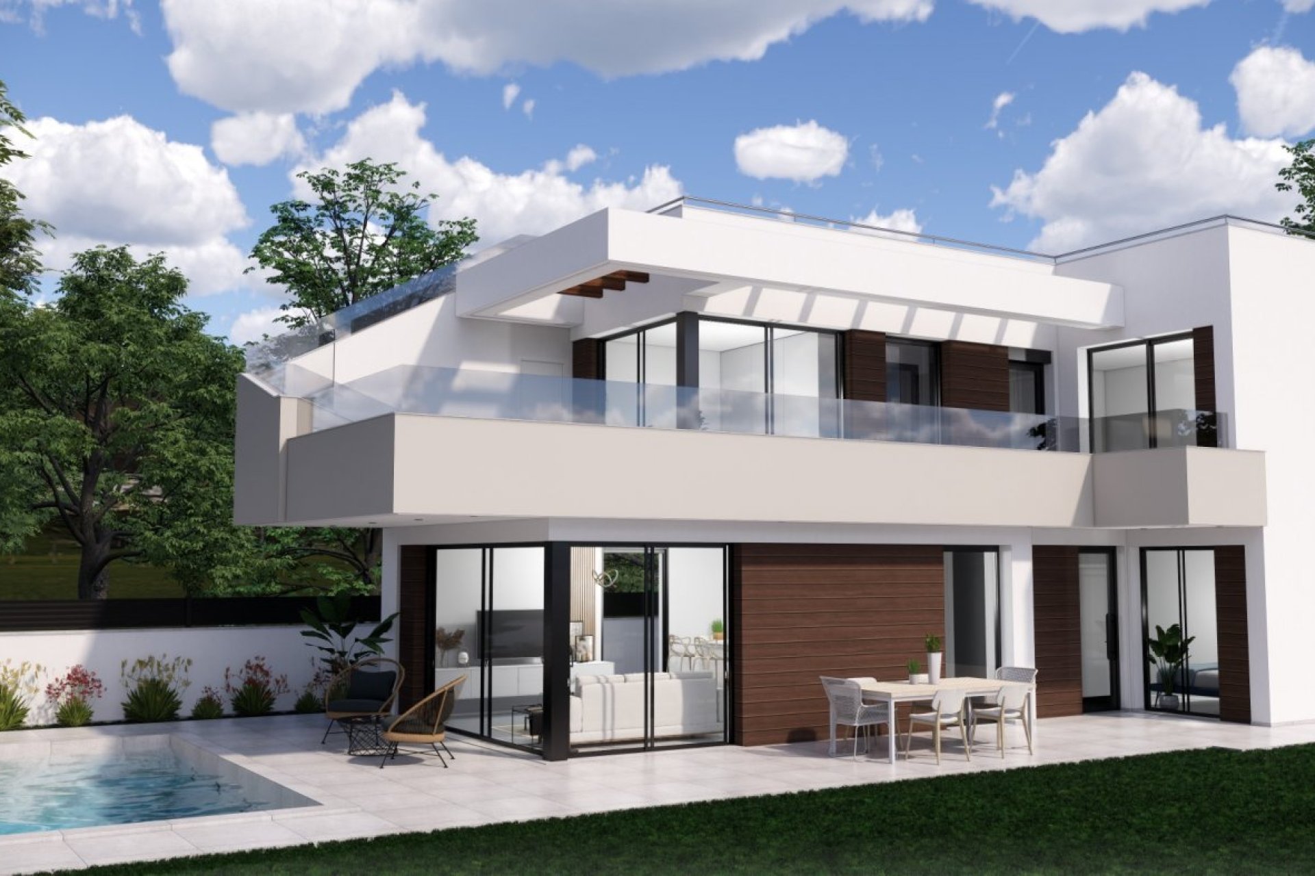 Новое здание - Villa - Pilar de la Horadada