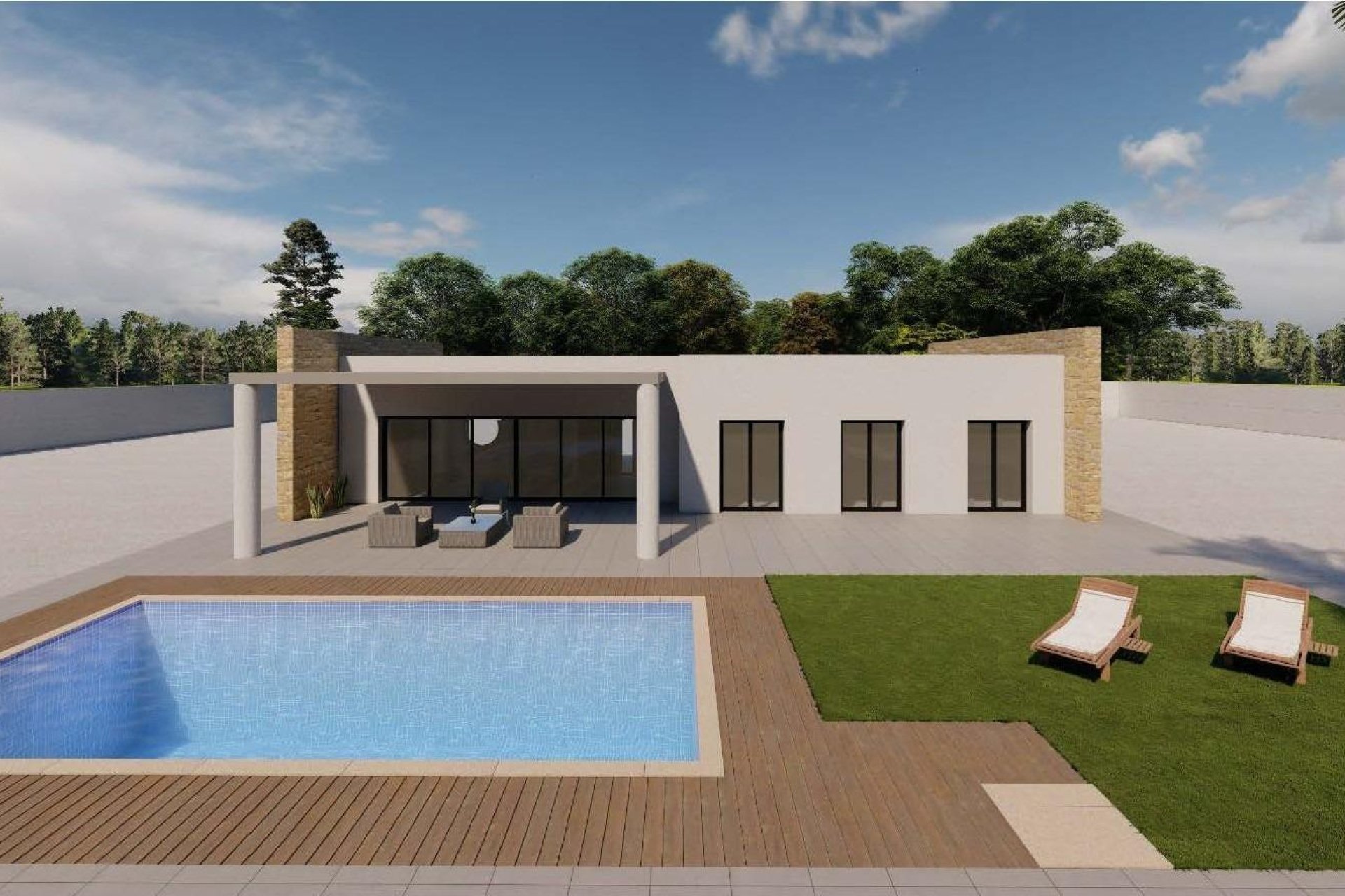 Новое здание - Villa - Pinoso - Campo