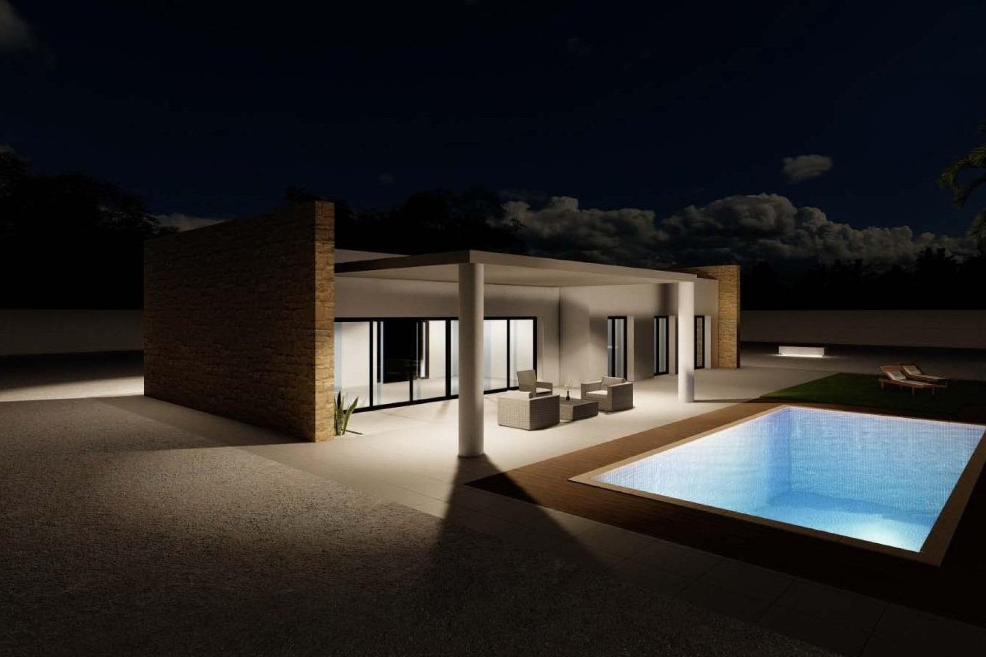 Новое здание - Villa - Pinoso - Campo