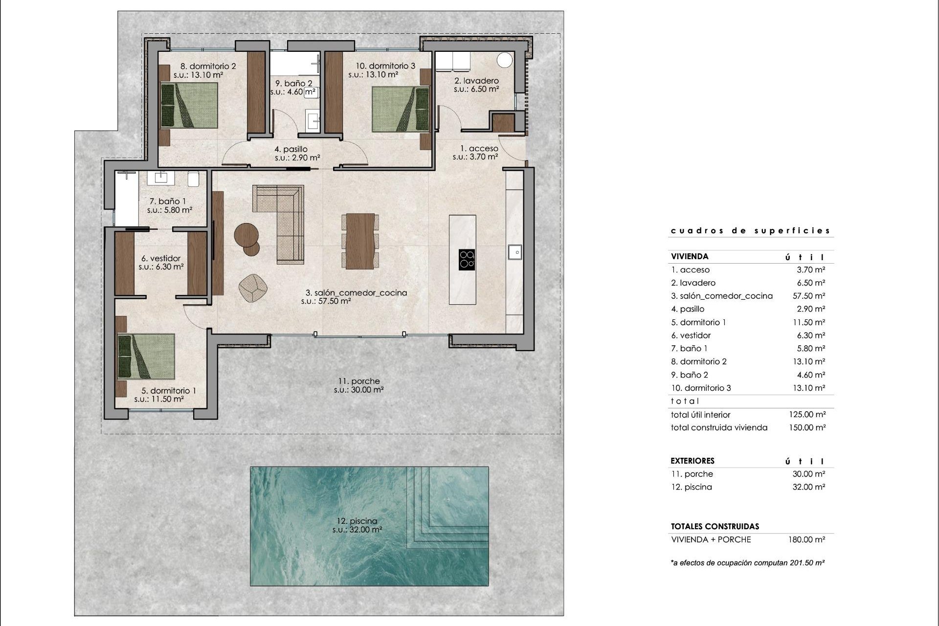 Новое здание - Villa - Pinoso - Lel