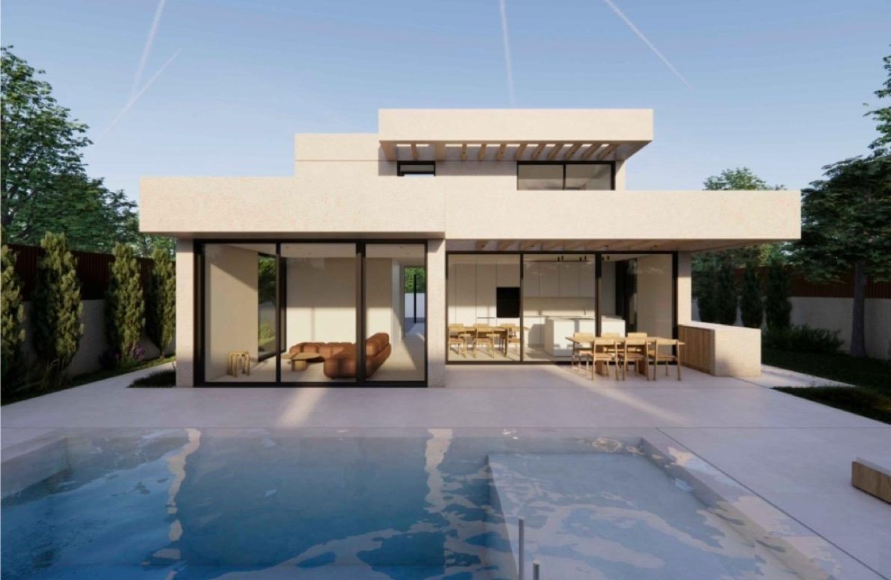 Новое здание - Villa - Polop - La Alberca
