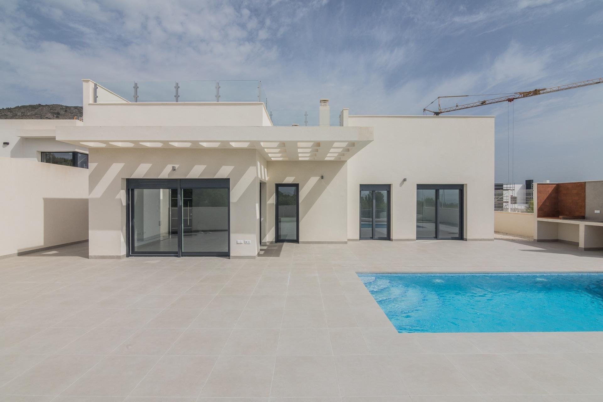 Новое здание - Villa - Polop - La Alberca