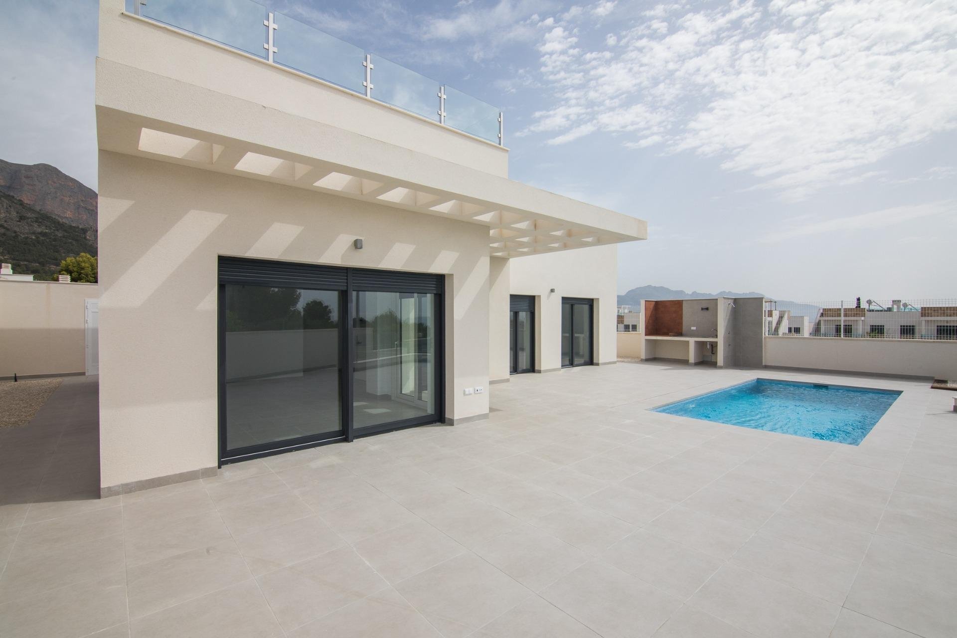 Новое здание - Villa - Polop - La Alberca
