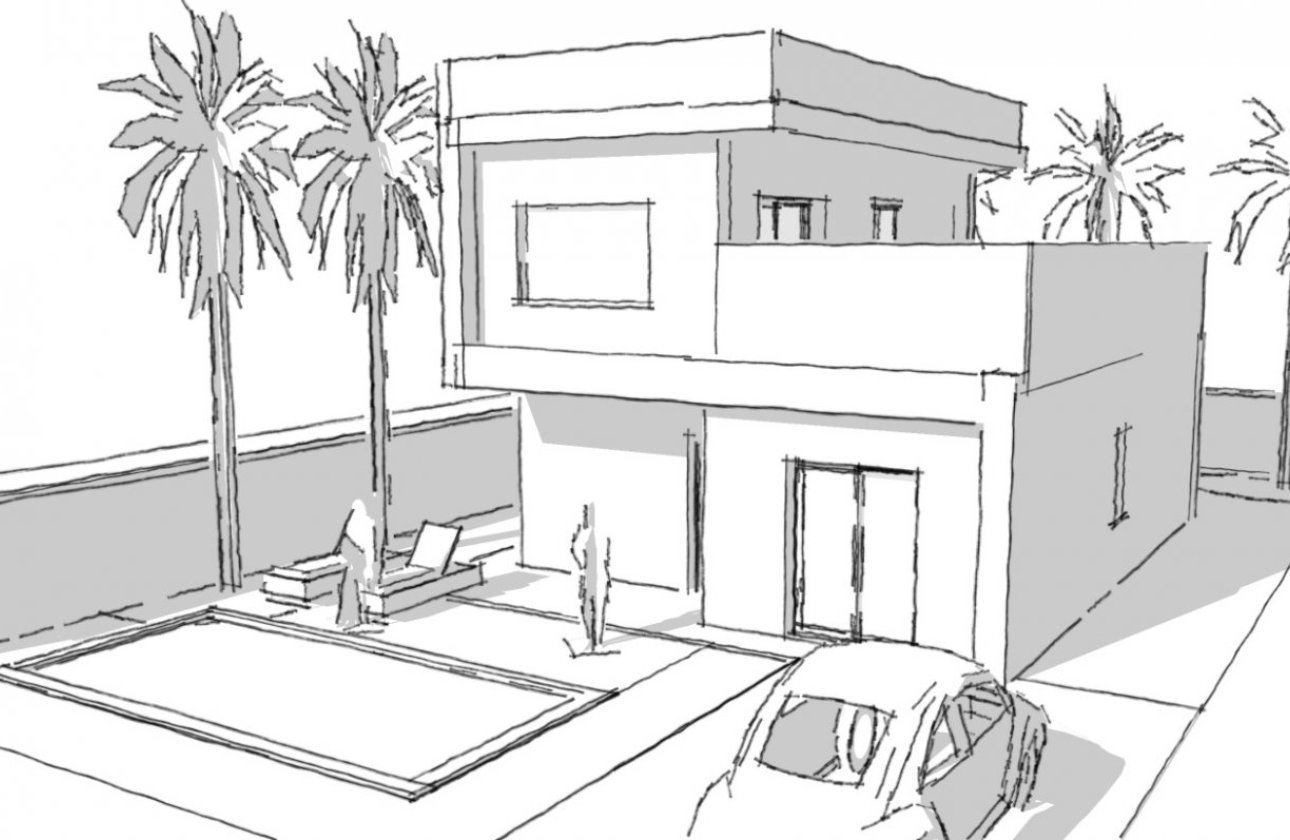 Новое здание - Villa - Rojales - Ciudad Quesada
