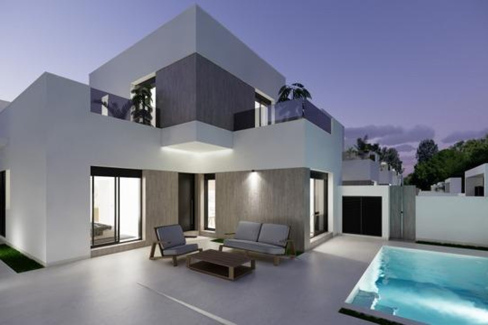 Новое здание - Villa - San Fulgencio - Polideportivo