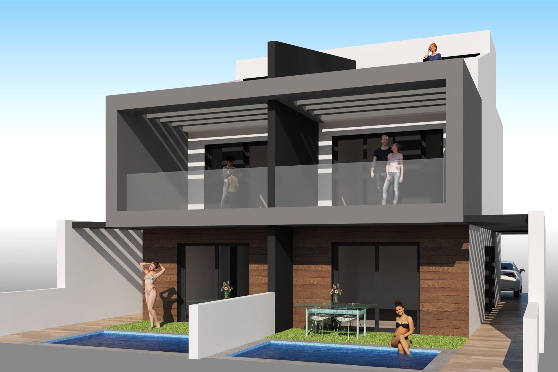Новое здание - Villa - San Javier - Santiago De La Ribera