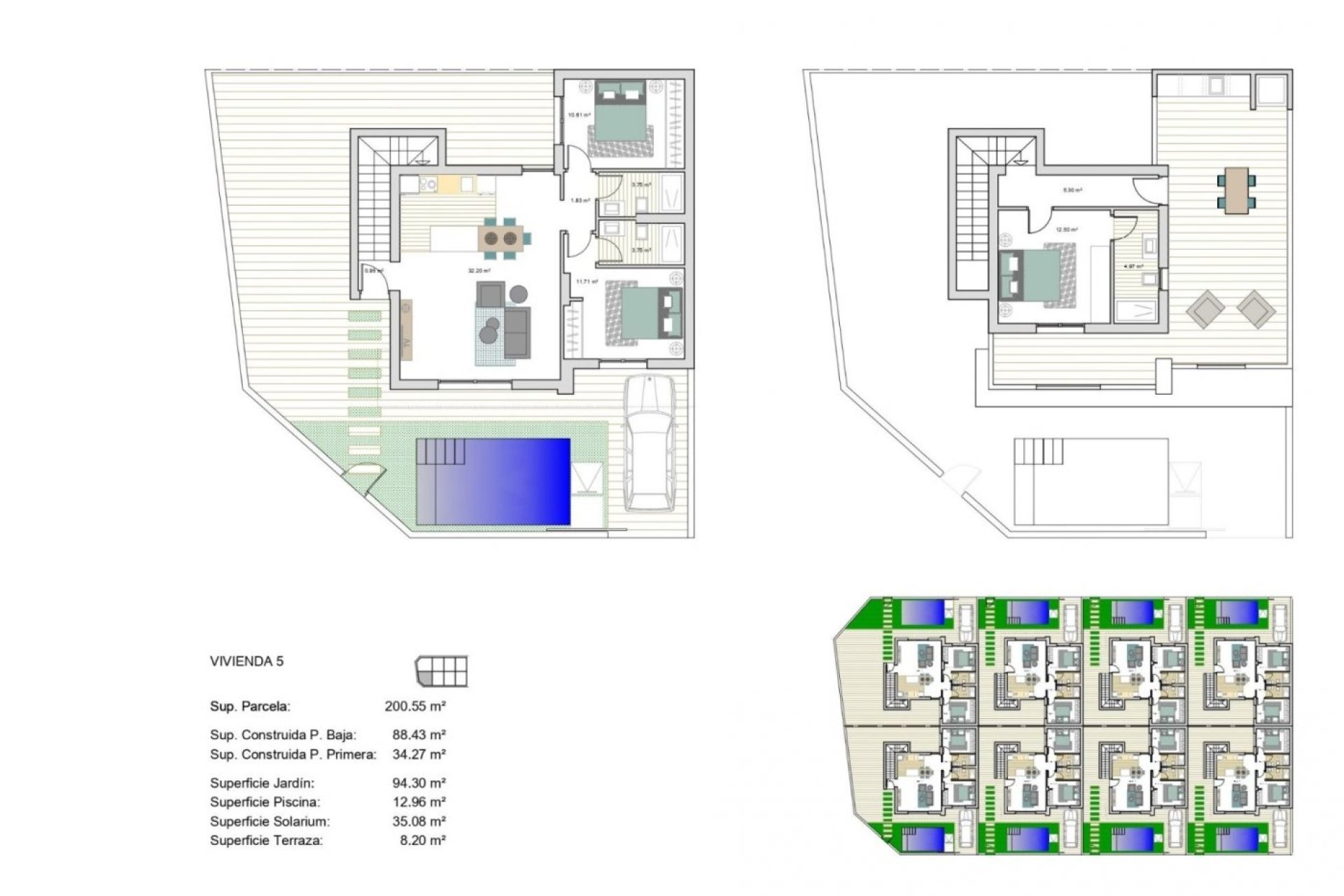 Новое здание - Villa - Torre Pacheco - Roldán