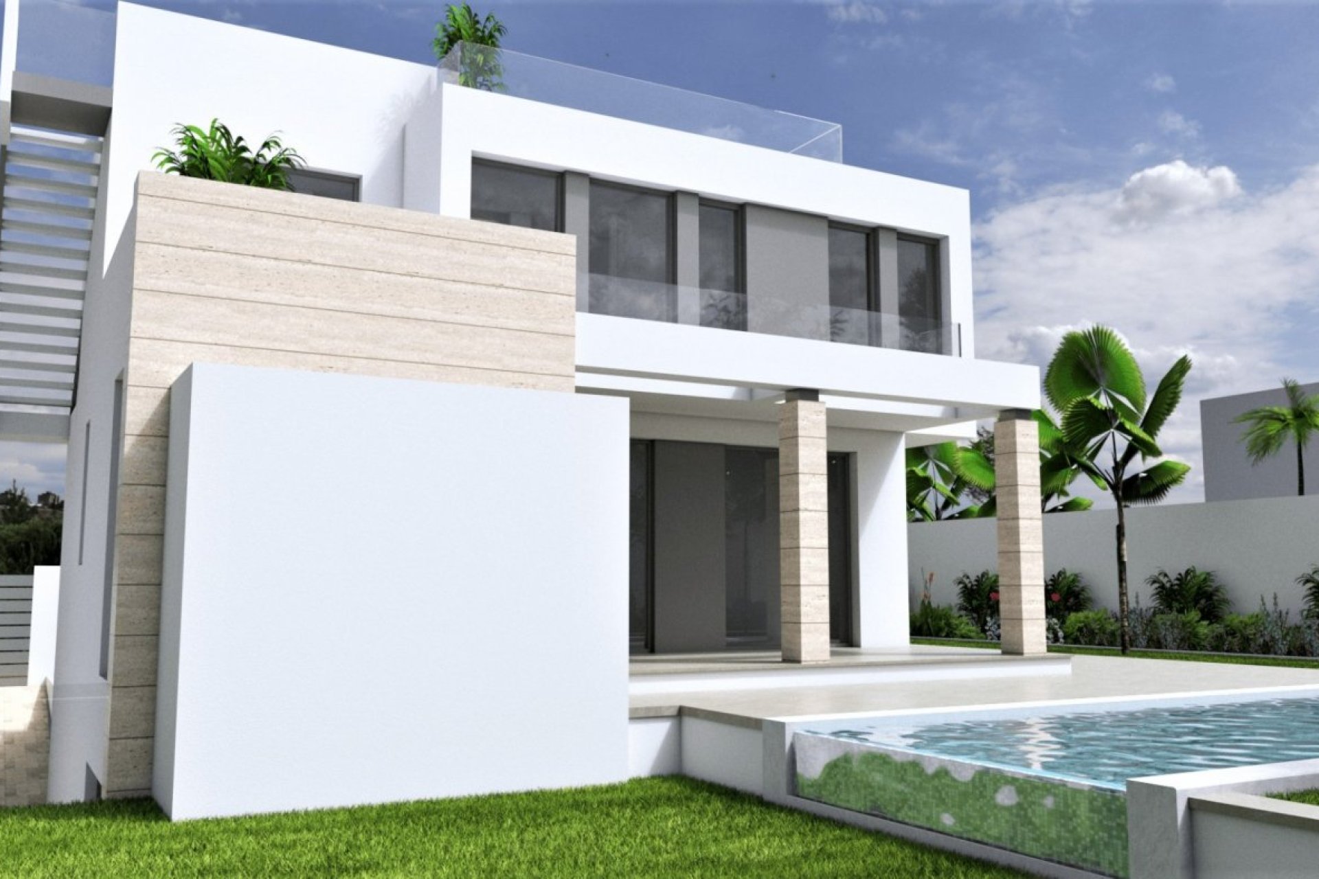 Новое здание - Villa - Torrevieja - Aguas Nuevas