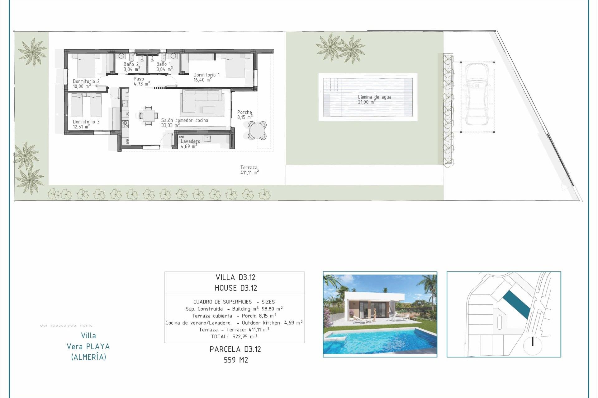 Новое здание - Villa - Vera - Pueblo Salinas