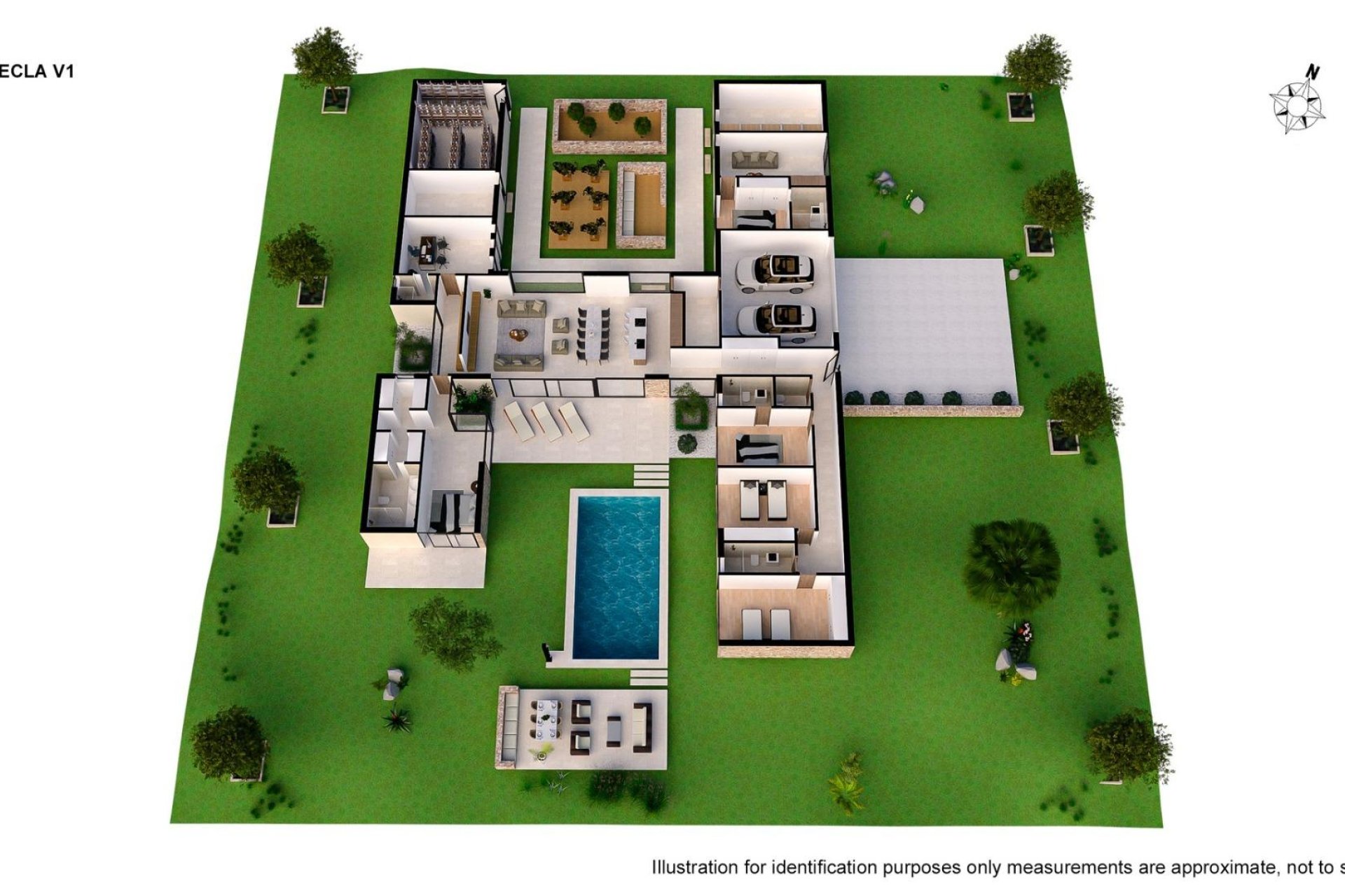 Новое здание - Villa - Yecla