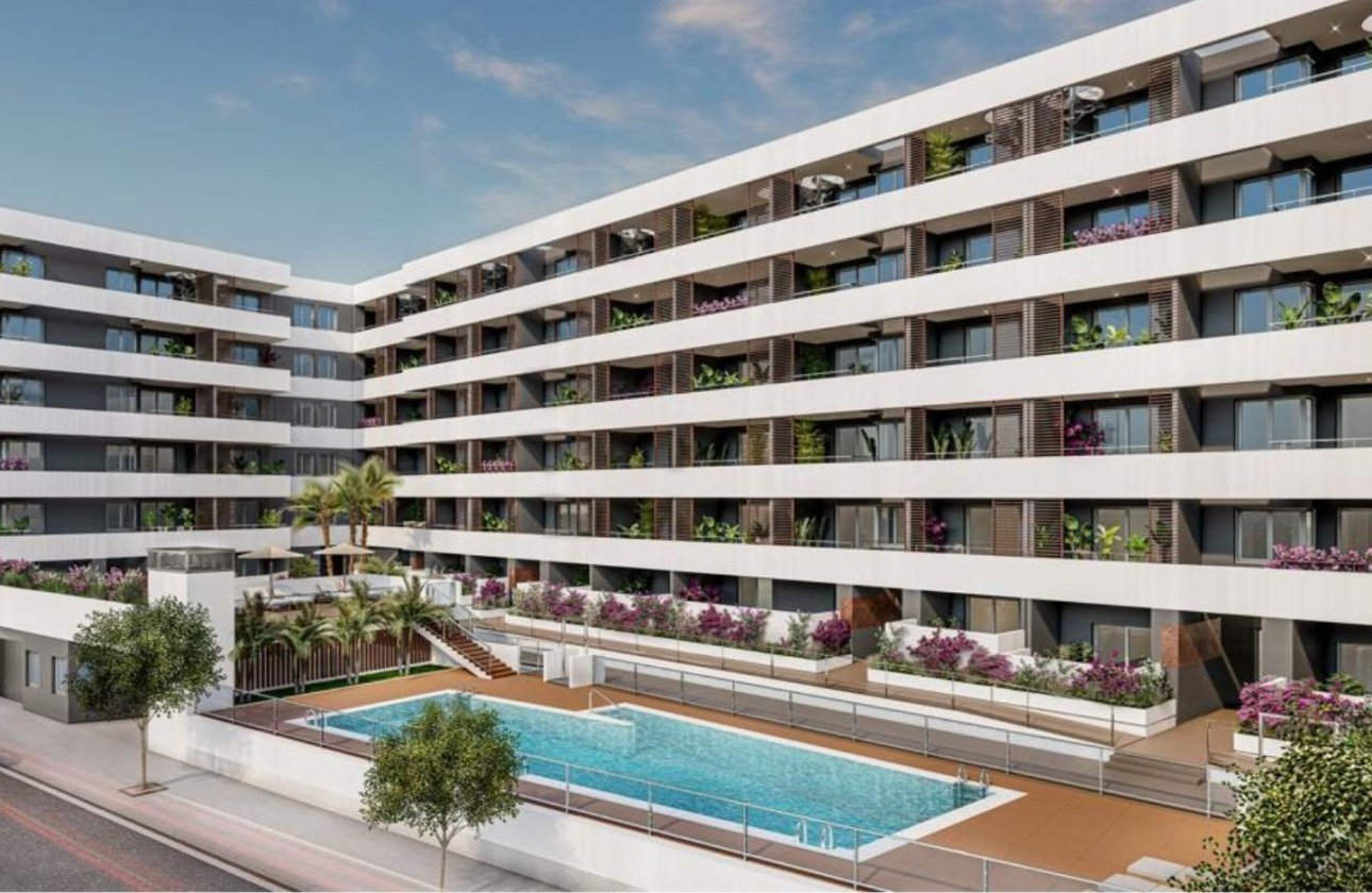 Obra nueva - Apartamento  - Aguilas - Playa de Levante