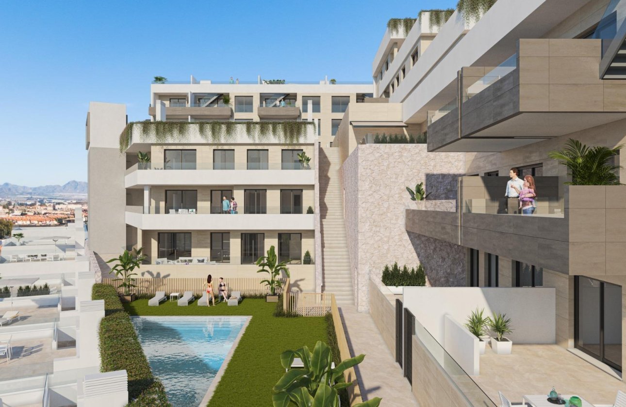 Obra nueva - Apartamento  - Aguilas - Playa del Hornillo