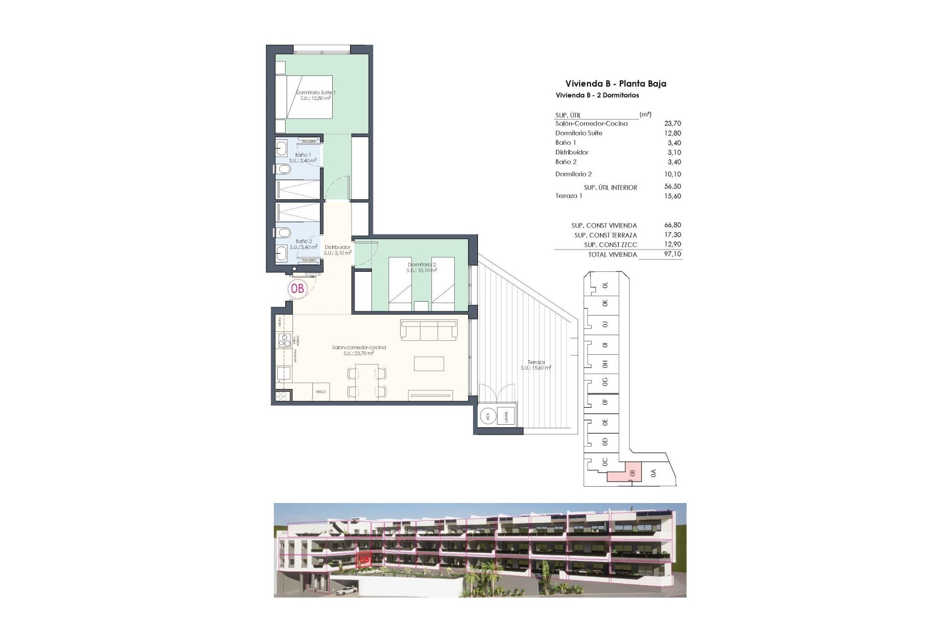 Obra nueva - Apartamento  - Benijofar