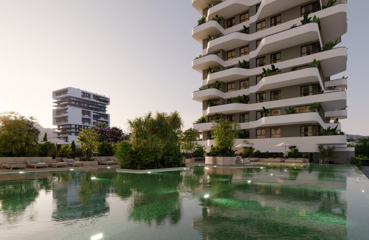 Obra nueva - Apartamento  - Calpe - El Saladar
