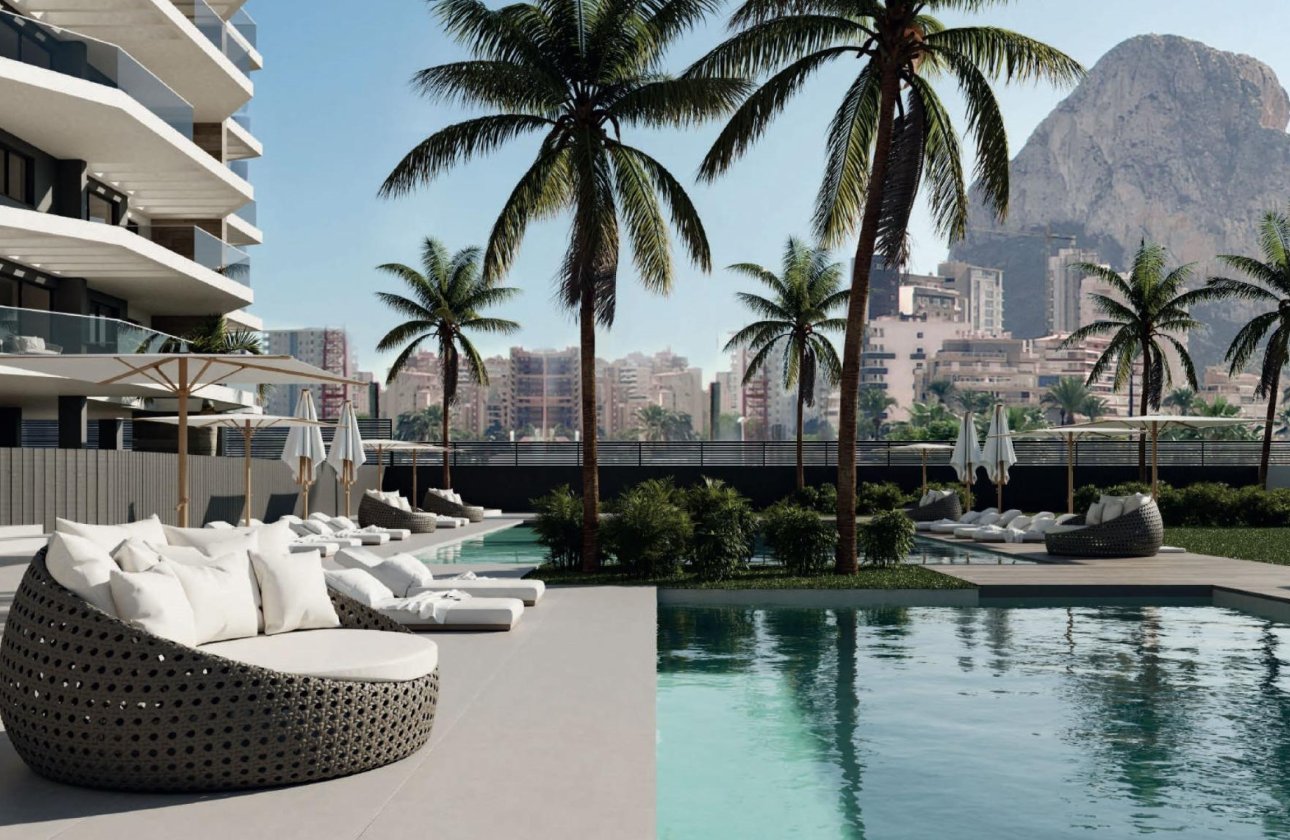 Obra nueva - Apartamento  - Calpe - Playa Cantal Roig