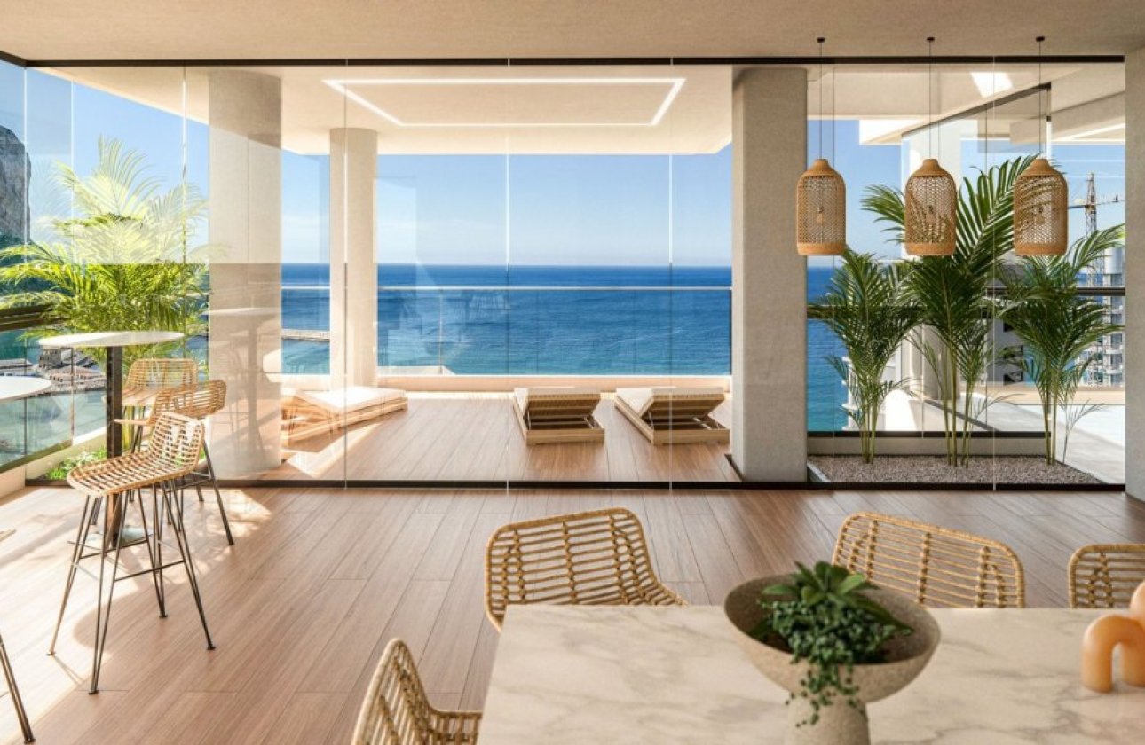 Obra nueva - Apartamento  - Calpe - Playa del Bol