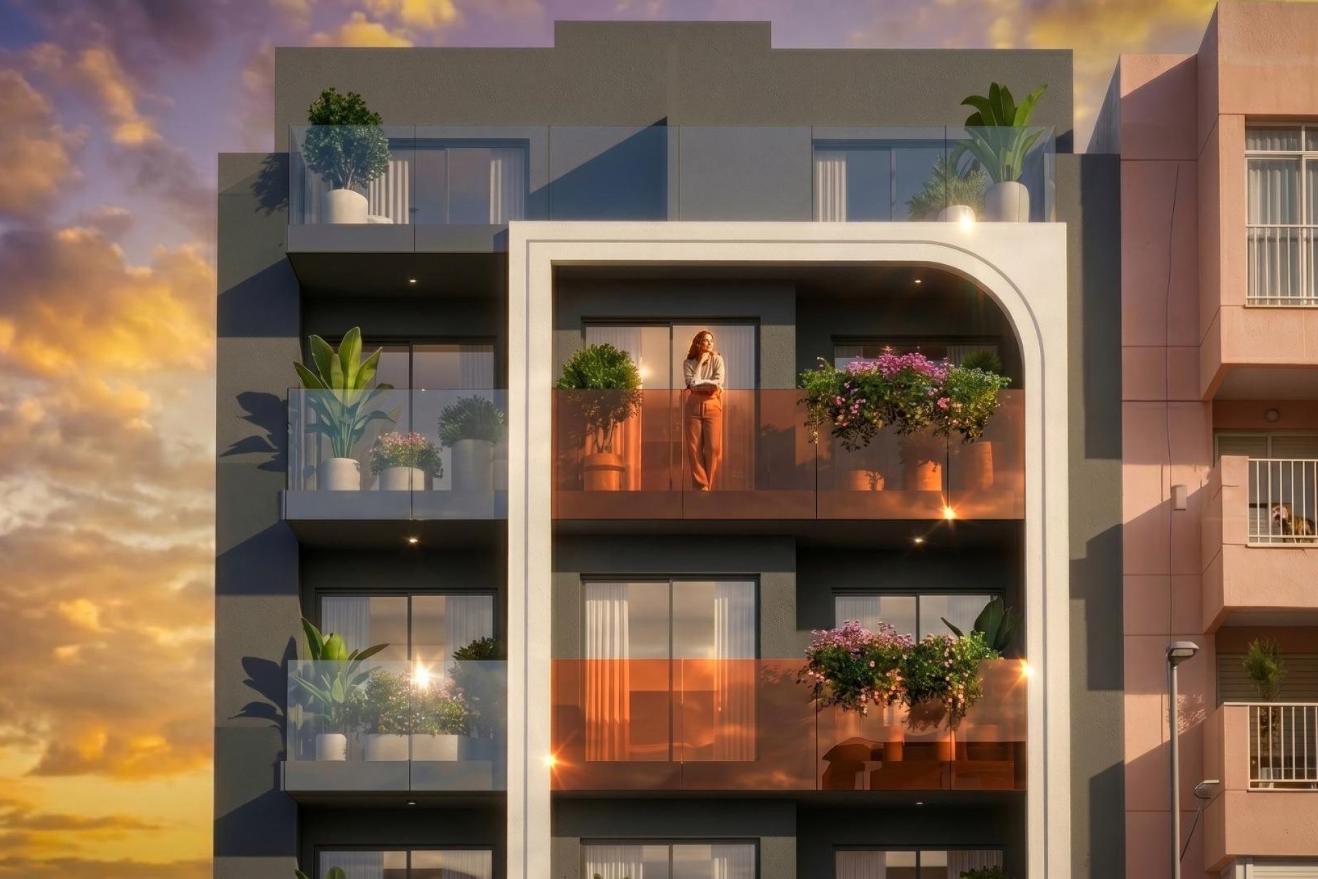 Obra nueva - Apartamento  - Guardamar del Segura - Centro