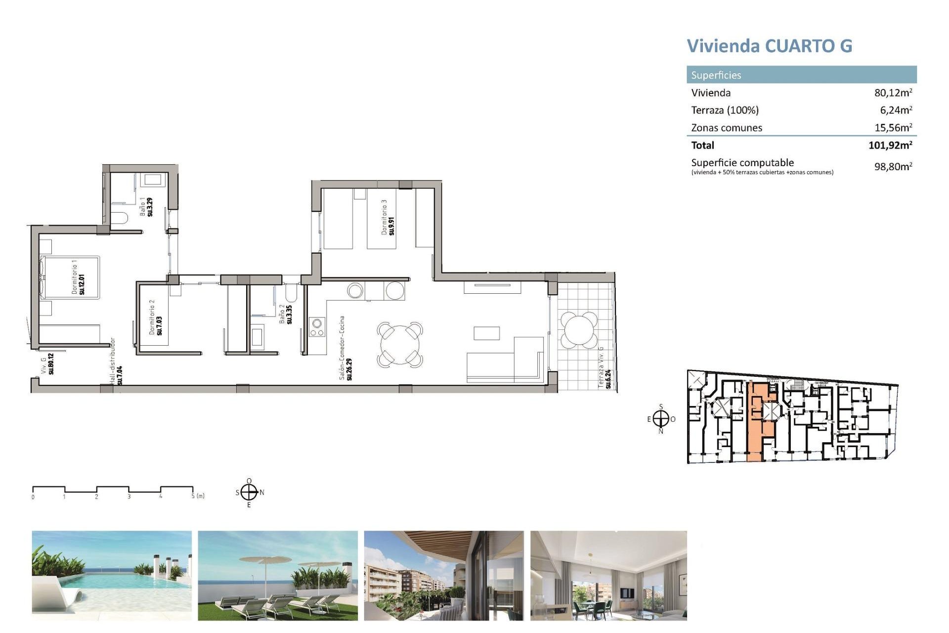 Obra nueva - Apartamento  - Guardamar del Segura - Pueblo