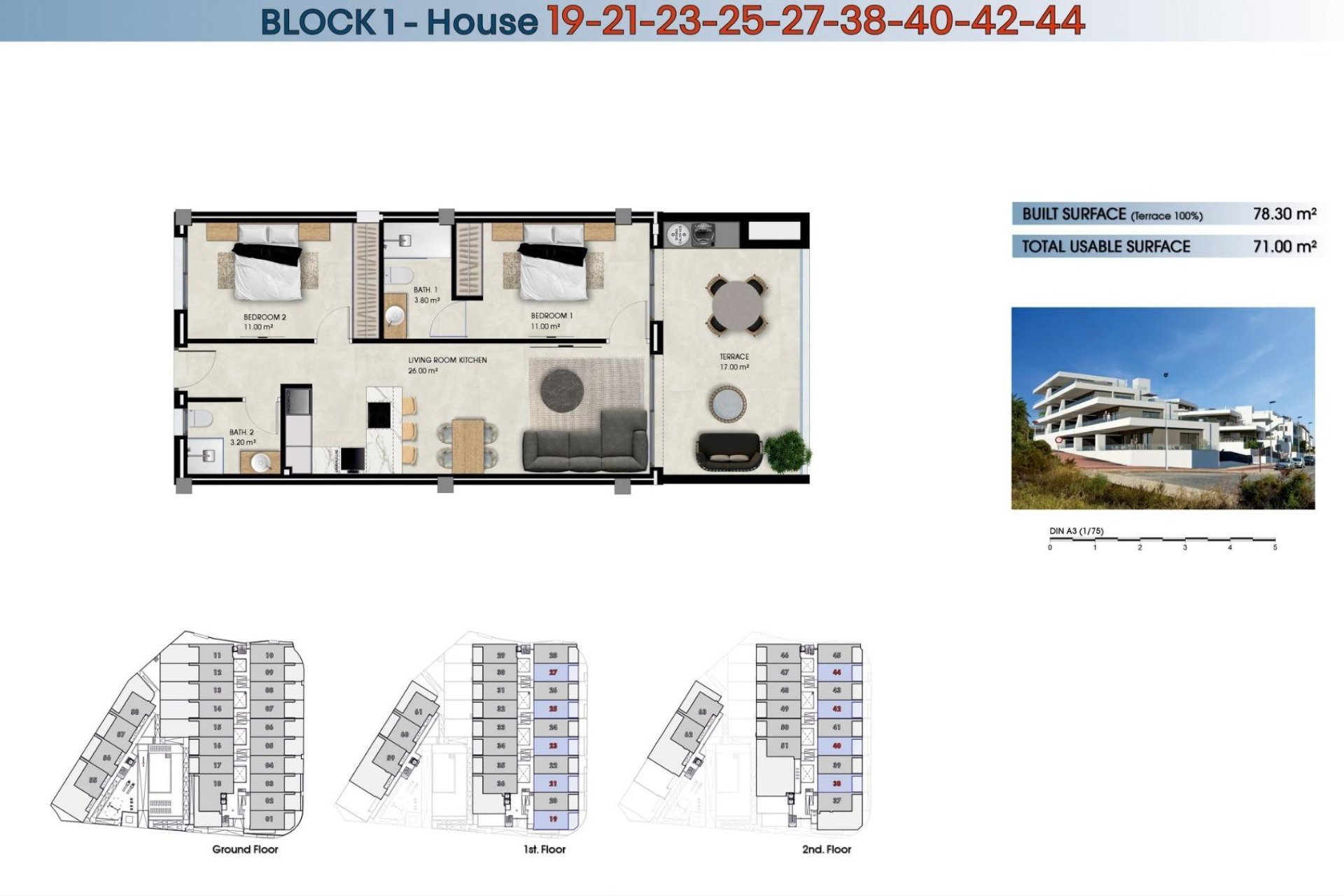 Obra nueva - Apartamento  - La Marina