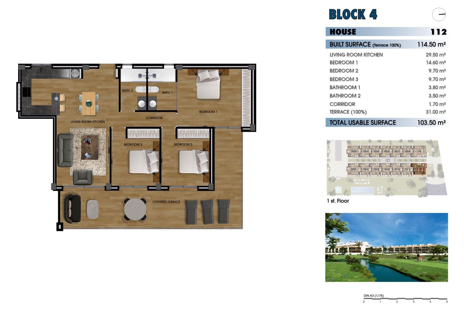 Obra nueva - Apartamento  - Los Alcázares - La Serena Golf