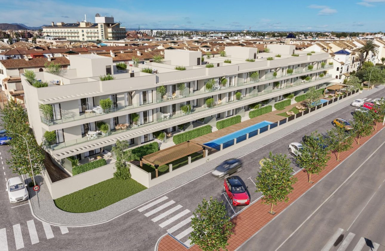 Obra nueva - Apartamento  - Los Alcázares - Los Narejos