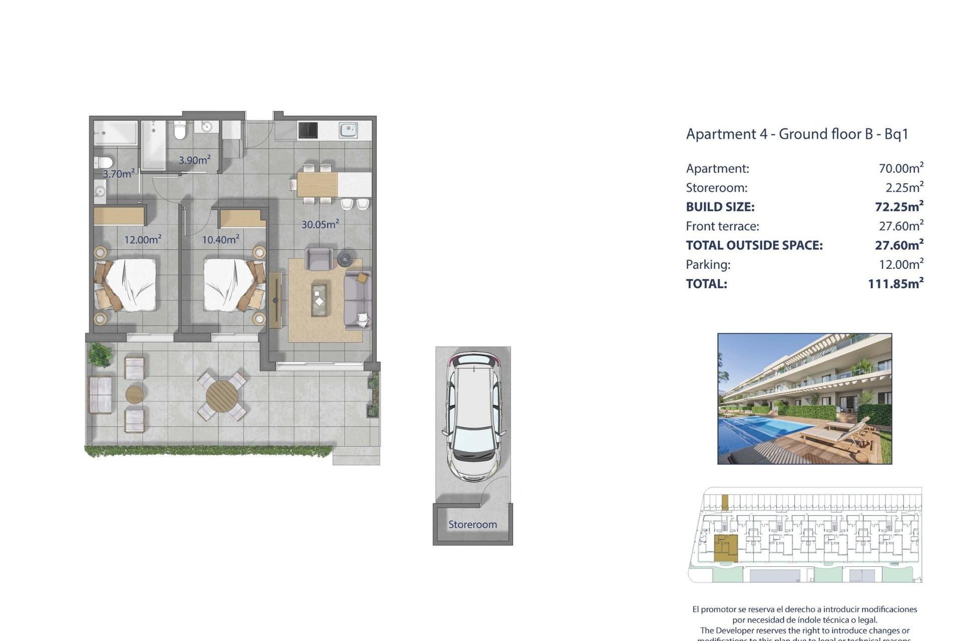 Obra nueva - Apartamento  - Los Alcázares - Los Narejos