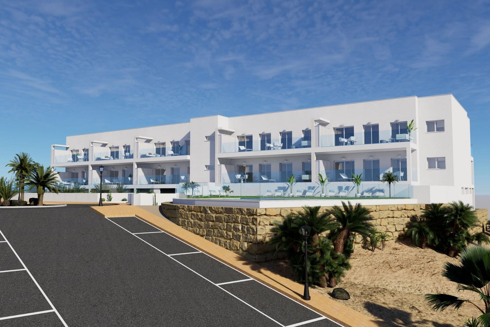 Obra nueva - Apartamento  - Mojacar - Descargador