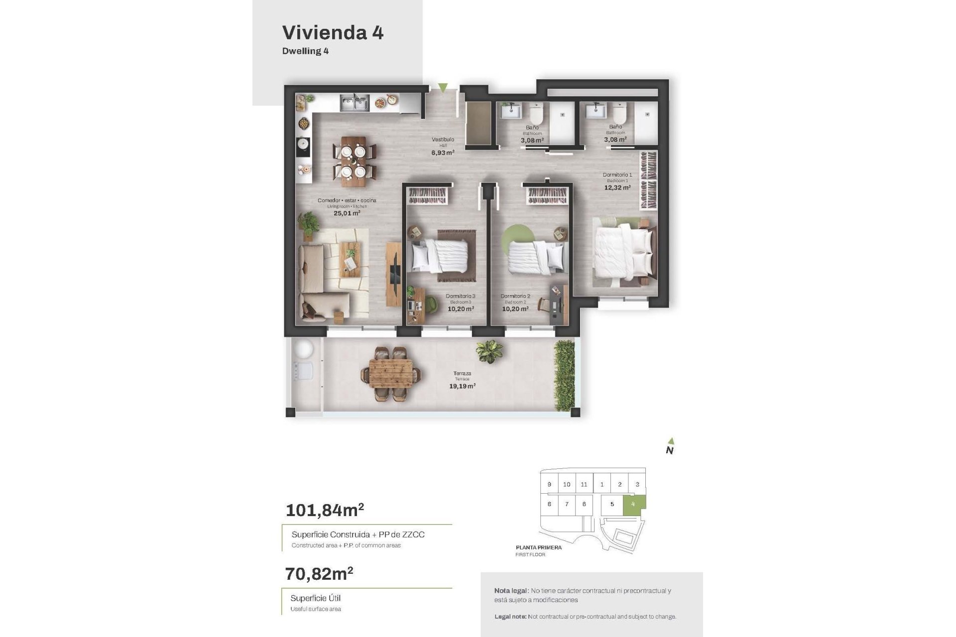 Obra nueva - Apartamento  - Mojacar - Descargador