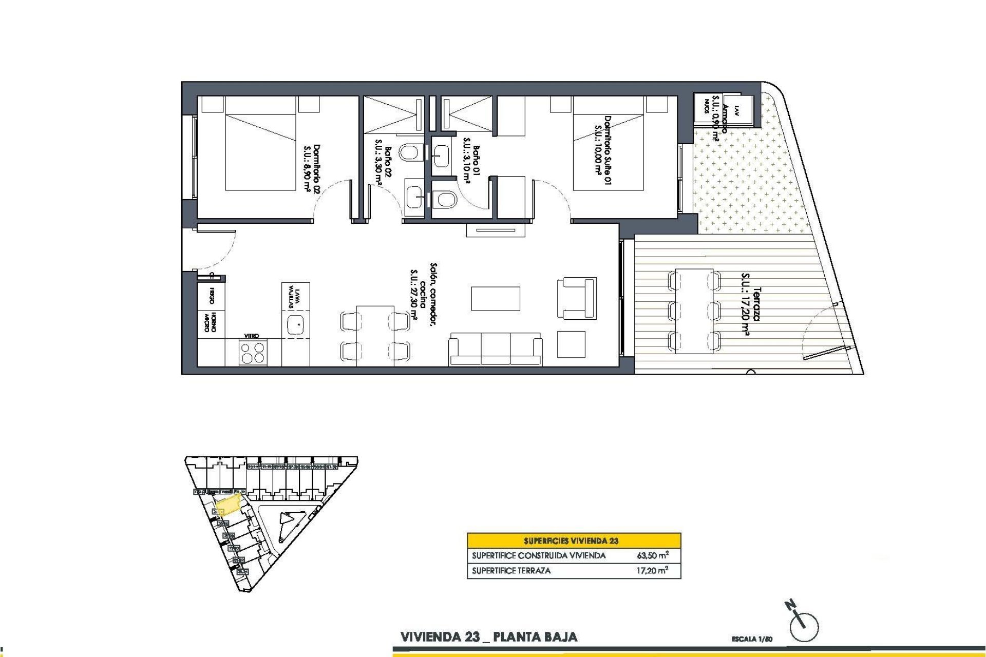 Obra nueva - Apartamento  - San Fulgencio - Pueblo