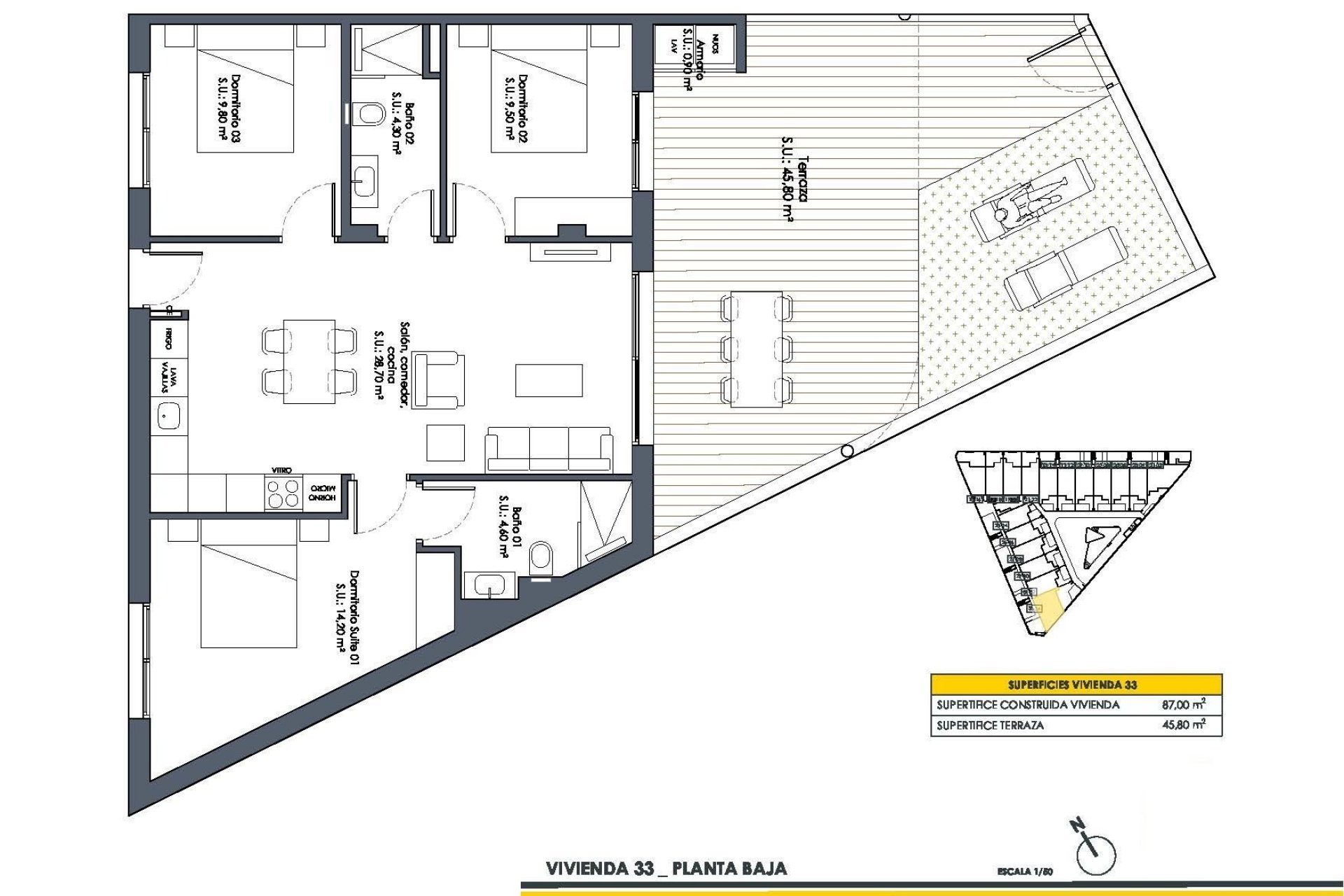 Obra nueva - Apartamento  - San Fulgencio - Pueblo