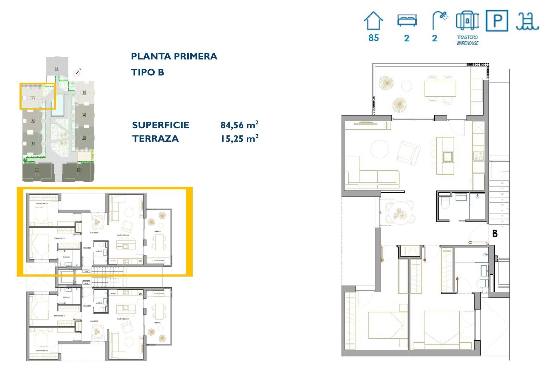 Obra nueva - Apartamento  - San Pedro del Pinatar