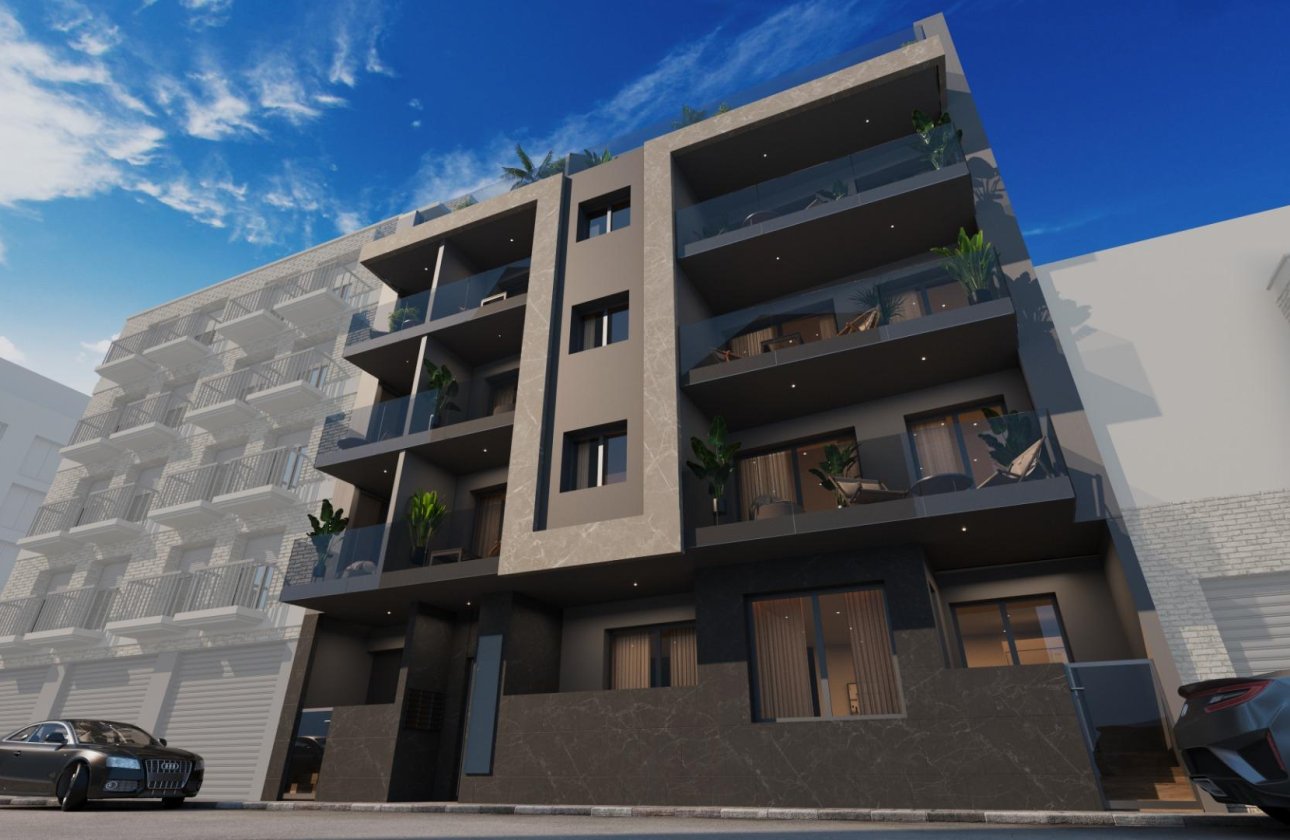 Obra nueva - Apartamento  - Torrevieja - Centro