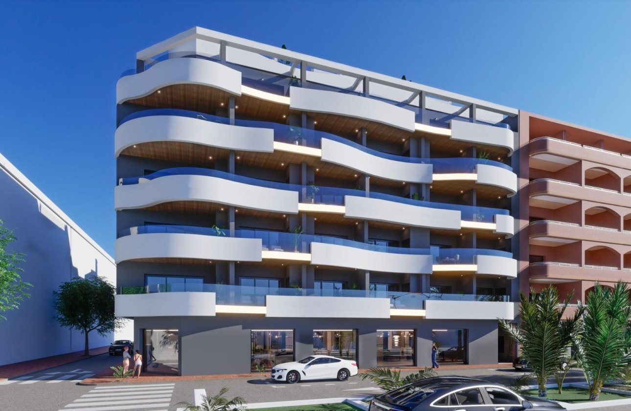 Obra nueva - Apartamento  - Torrevieja - Habaneras