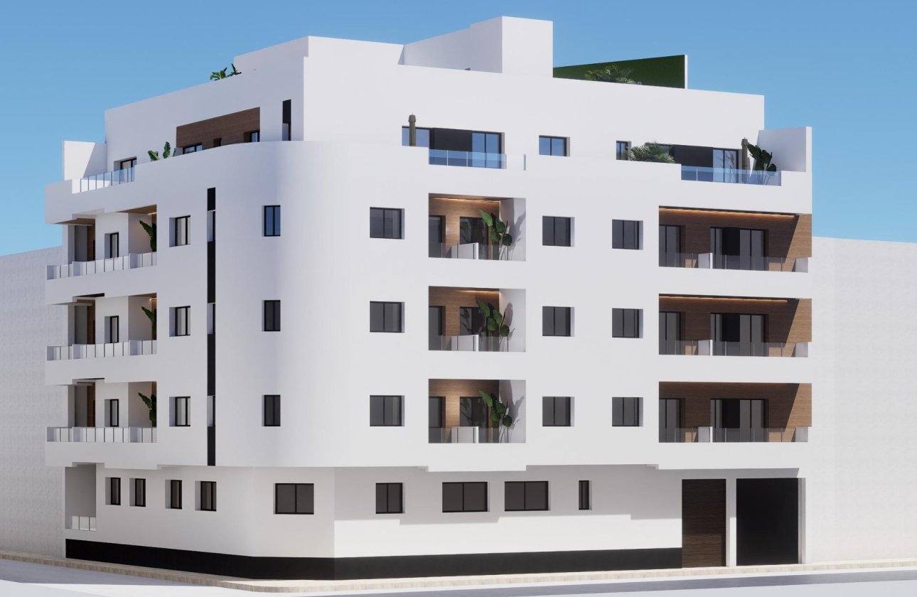 Obra nueva - Apartamento  - Torrevieja - pueblo